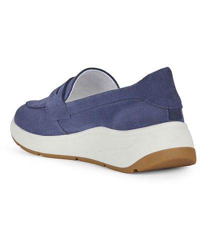 Geox D Cristael A Loafer - Blauw