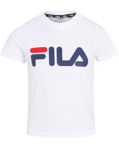 Fila Baia Mare Classic Logo T-Shirt - Bianco