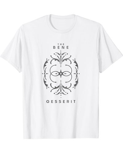 Dune Part Two The Bene Gesserit Order Badge Big Chest Poster T-Shirt - Weiß