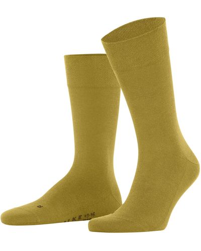 FALKE Socken Sensitive New York M SO Lyocell mit Komfortbund 1 Paar - Grün