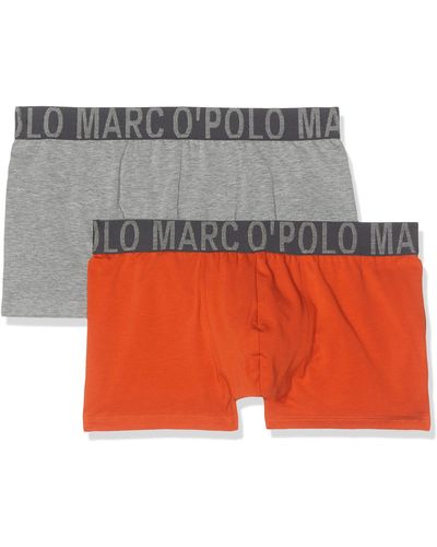 Marc O' Polo Body & Beach Multipack M-Cyclist 2-Pack Retroshorts - Grau