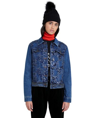 Desigual 20WWED53516138 Jacken - Blu