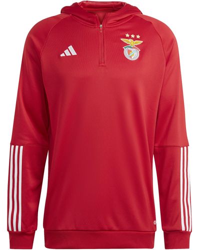 adidas SLB C Kapuze Sweatshirt - Rot