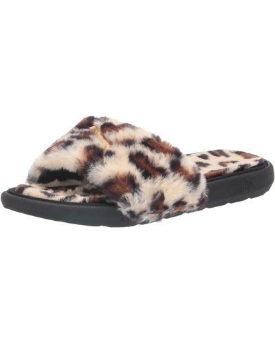 PUMA Cool Cat Slide Sandal - Black