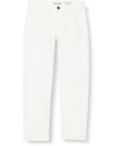 Marc O' Polo Woven Five Pockets Casual Pants - Weiß