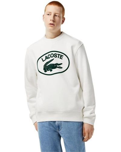 Lacoste Sh0254 Sweatshirts - Wit