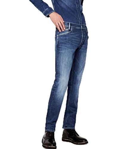 Pepe Jeans Spike Jeans Denim Cb4 33W / 34L - Bleu