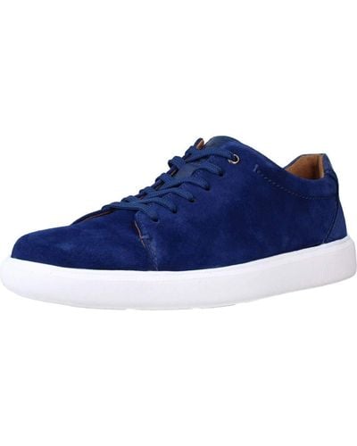 Clarks Sneaker cambro low - Blau