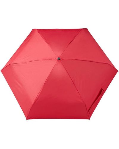 Esprit Mini Regenschirm Taschenschirm Easymatic 3-Section Light Auf-Zu Automatik flagred - Rot