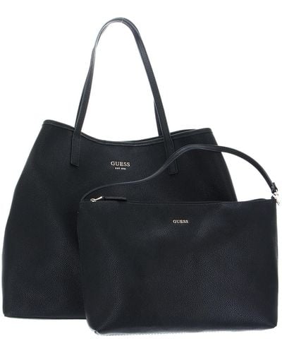 Guess Vikky Shopper Extra Large Tote - Zwart
