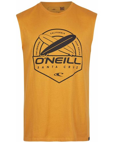 O'neill Sportswear Barrels Tanktop T-Shirt - Orange