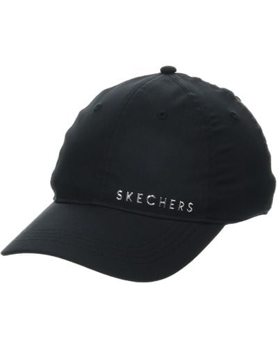 Skechers Skech-shine Foil Baseball Hat Black