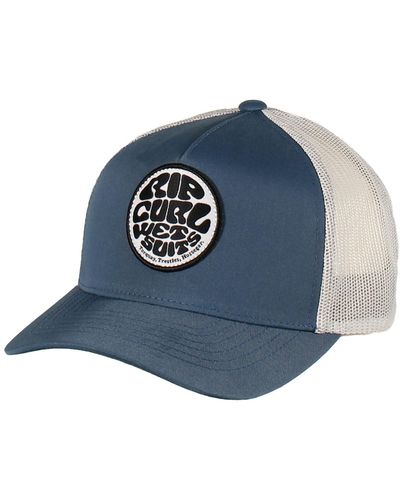 Rip Curl Wetsuit Icon Trucker Cap One Size - Blue