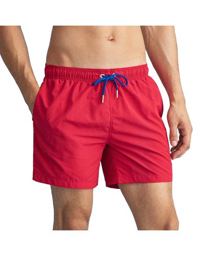 GANT Cf Swim Shorts - Red