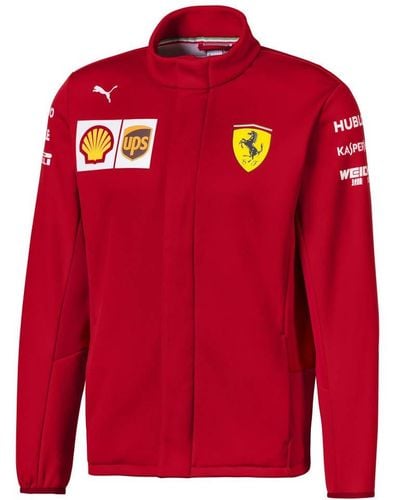 PUMA Scuderia Ferrari 763021 02 -Softshell-Jacke - Rot