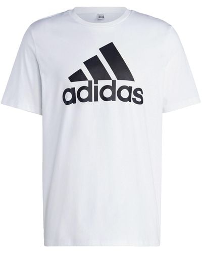 adidas Essentials Big Logo Camisetas - Blanco