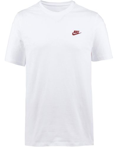 Nike Futura Club T-Shirt - Weiß