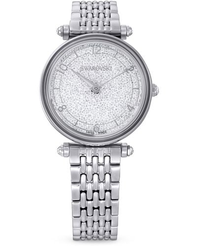 Swarovski Reloj Analógico para Mujer de Cuarzo con Correa en Metal 5656929 - Gris