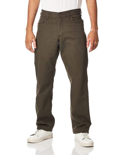 Carhartt S Rugged Flex® Relaxed Fit Canvas 5-pocket Work Utility Pants - Gray