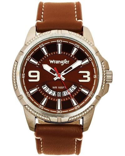 Wrangler Watch Western Collection - Brown