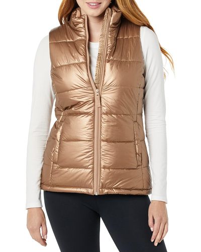 Amazon Essentials Mid-weight Puffer Gilet - Natural