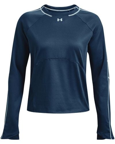 Under Armour S Train Cw Long Sleeve Performance T-shirt Petrol Blue S