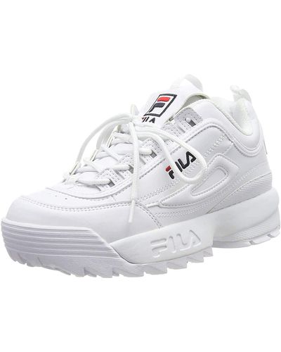 Fila Disruptor Wmn Sneaker,White 1fg,37 EU - Blanc