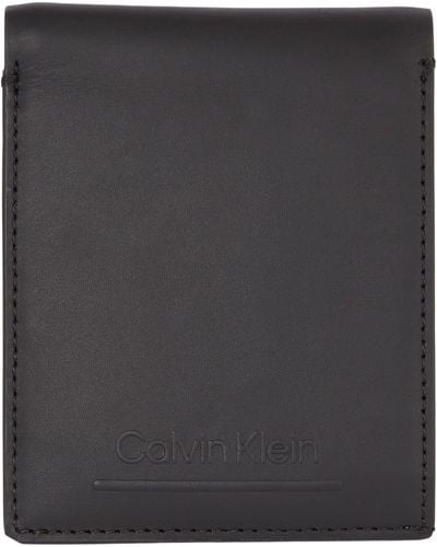 Calvin Klein Must Bifold 5cc W/coin Wallets - Black