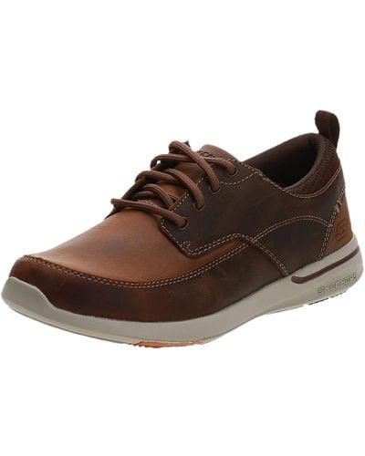 Skechers Elent- Leven Boat Shoes - Brown
