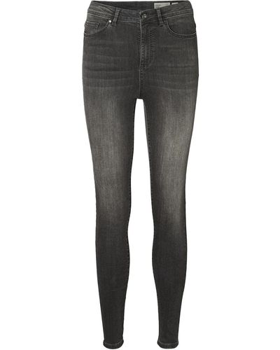 Vero Moda Vmsophia L34-Jeans da Donna - Grigio