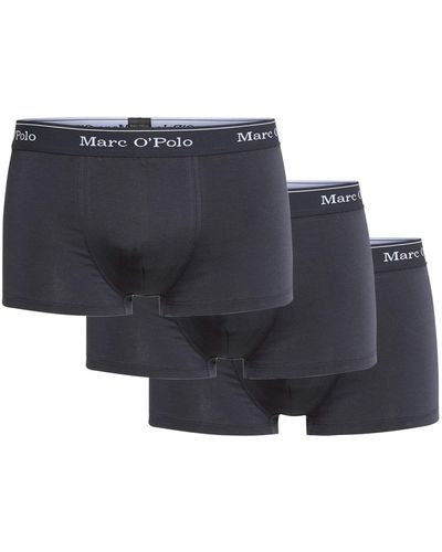 Marc O' Polo Body & Beach Multipack M-Shorts 3-Pack Costume da Bagno - Nero