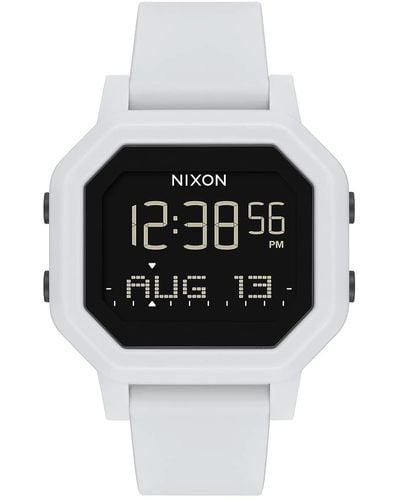 Nixon S Digital Watch With Silicone Strap A1210-100-00 - Black