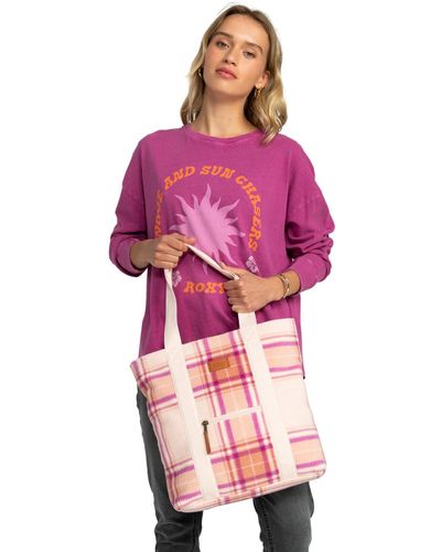 Roxy Corduroy Tote Bag for - Tote bag en velours côtelé - - One size - Rose