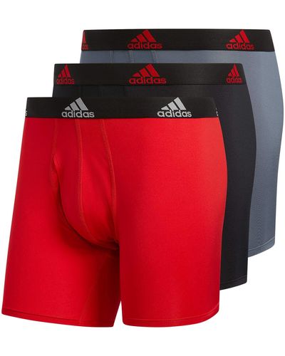 adidas Performance Boxer Brief Underwear - Red