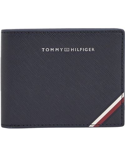 Tommy Hilfiger Th Central Mini Portefeuille CC - Bleu