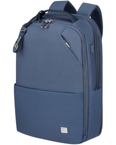 Samsonite Workationist Laptop Backpack With Clothes Compartment 15.6 Inches - Blue