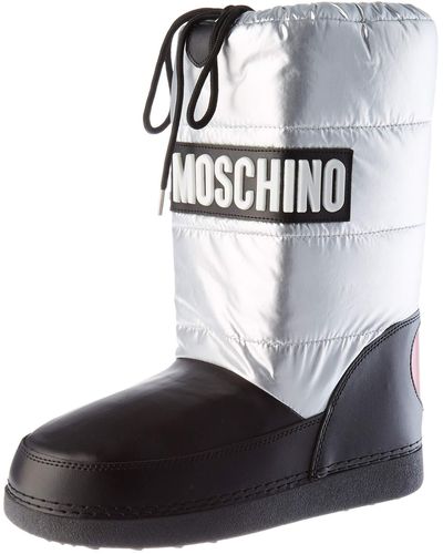 Love Moschino Ja24082g0bj14 Snow Boot - Metallic