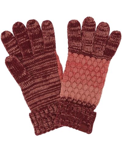 Regatta Frosty Vii Gloves Mineral Red/cabernet S/m