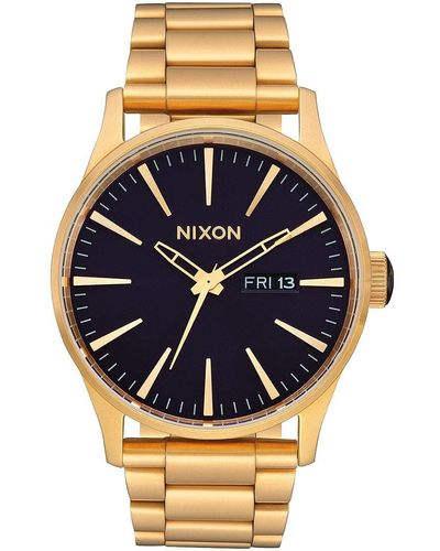 Nixon Analogue Quartz Watch With Stainless Steel Strap A356-2033-00 - Metallic