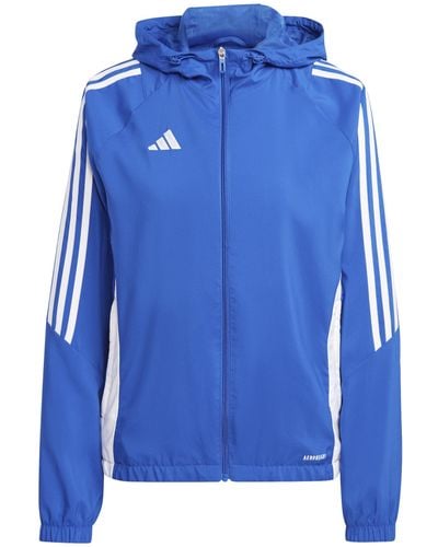 adidas Teamsport Textil - Jacken Tiro 24 Windbreaker blauweiss
