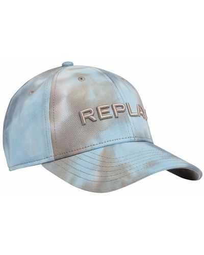 Replay Baseball Cap mit Logo - Blau