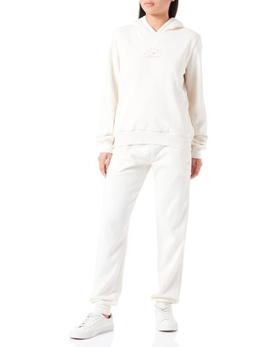Emporio Armani Underwear Sweater+Pants Fuzzy Fleece Pulls et Pantalons - Blanc
