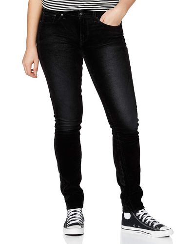 G-Star RAW 3301 Mid Skinny Jeans - Black