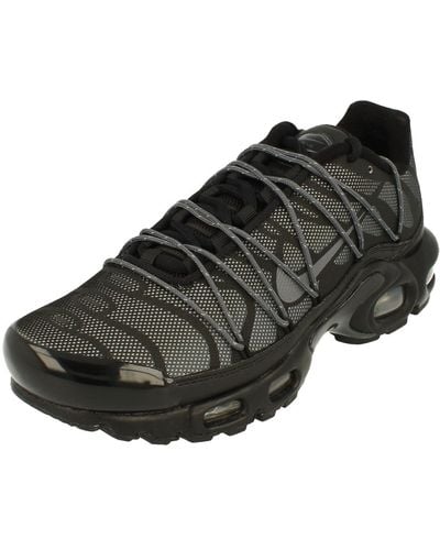 Nike Air Max Plus Lace FLH Trainers FZ2770 Sneakers Schuhe - Schwarz