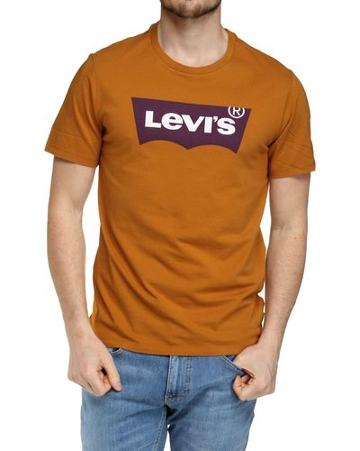 Levi's Graphic Crewneck Tee - Oranje