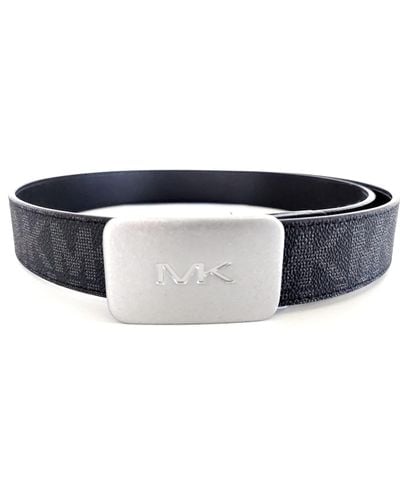 Michael Kors S Mk Logo Belt Black