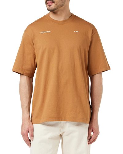 G-Star RAW Boxy Base T-shirt - Brown