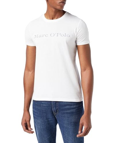 Marc O' Polo Herren 222051230 T-Shirt - Weiß