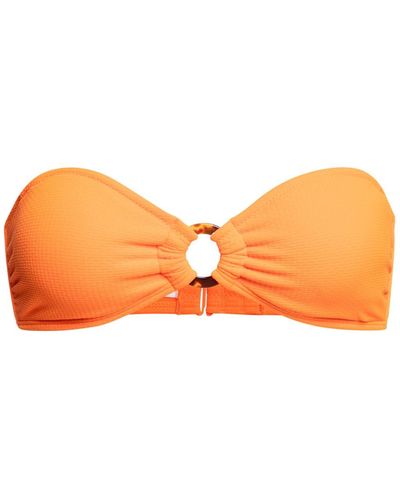 Roxy Haut de bikini bandeau pour femme - Orange