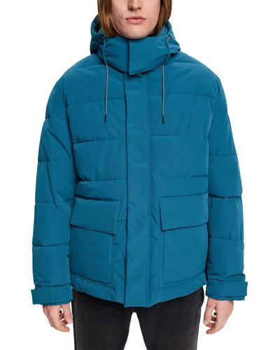 Esprit 102ee2g310 Jacket - Blue